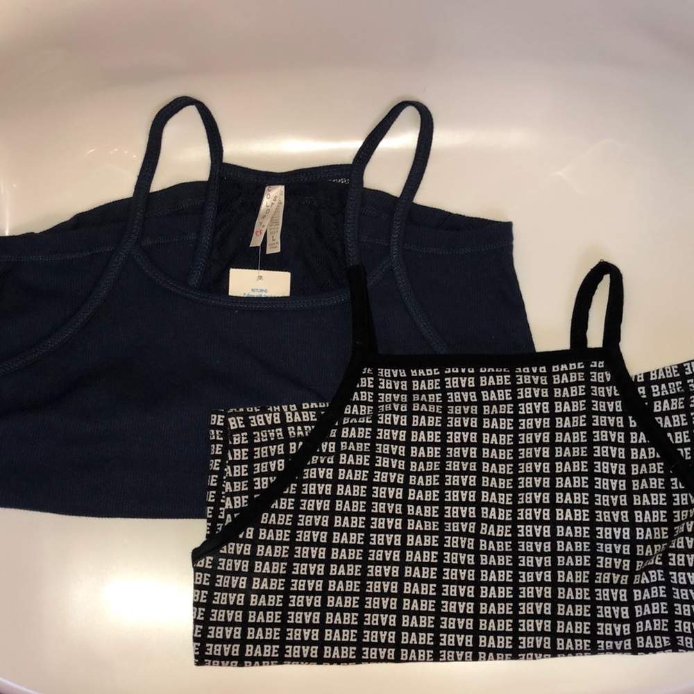 Cropped Babe Tank & Racerback Tank Bundle